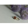 925 Sterling Silver Pink Spinel Ring Size 8