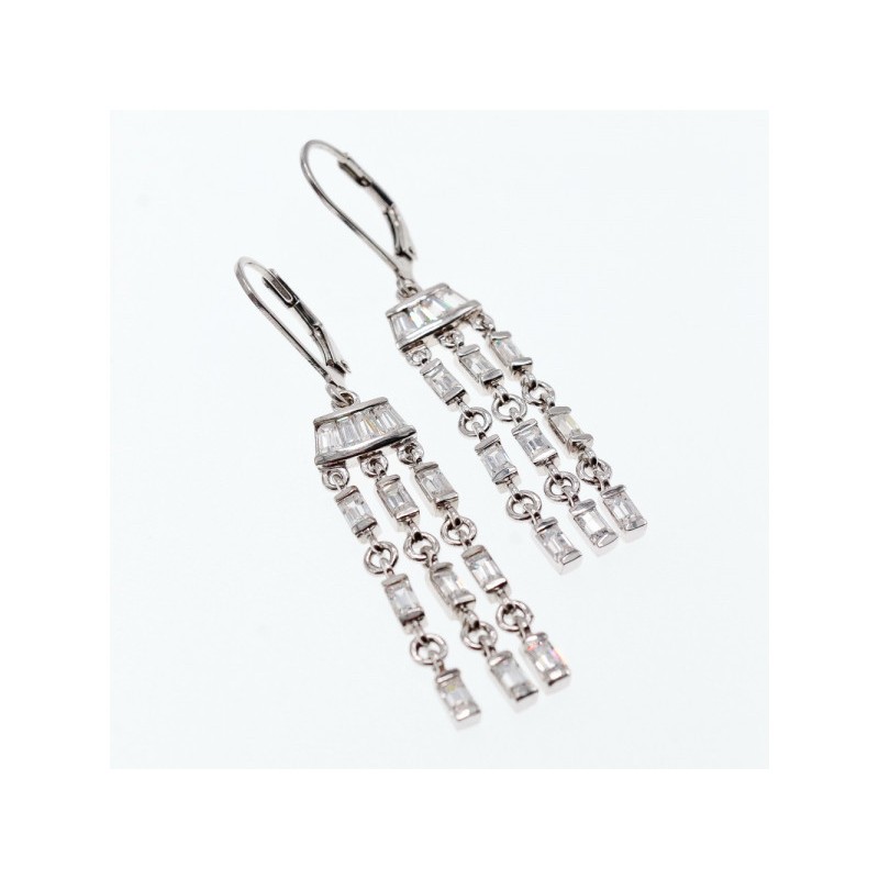 925 Sterling Silver CZ 