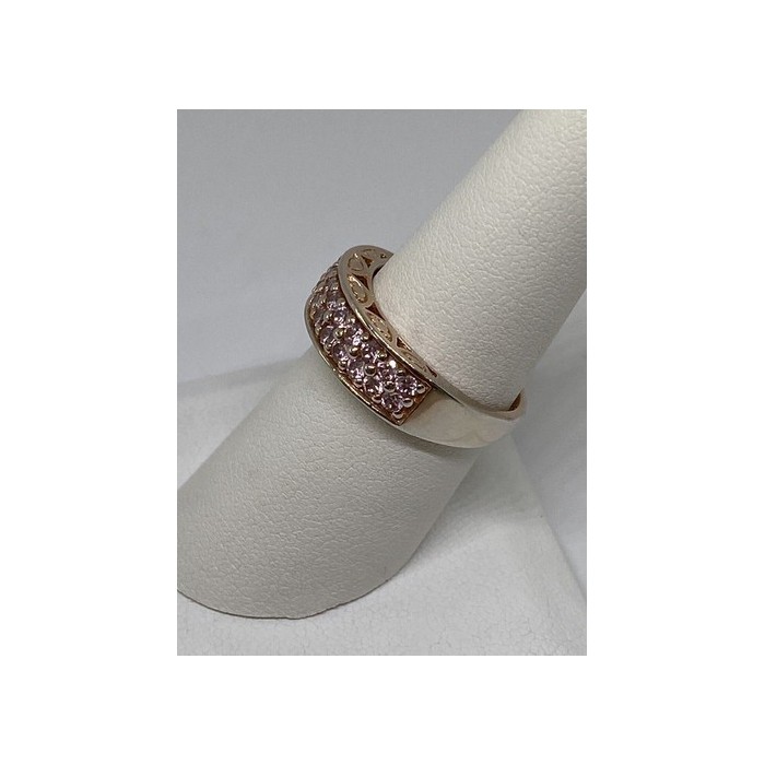 925 Sterling Silver CZ Ring Size 7.5