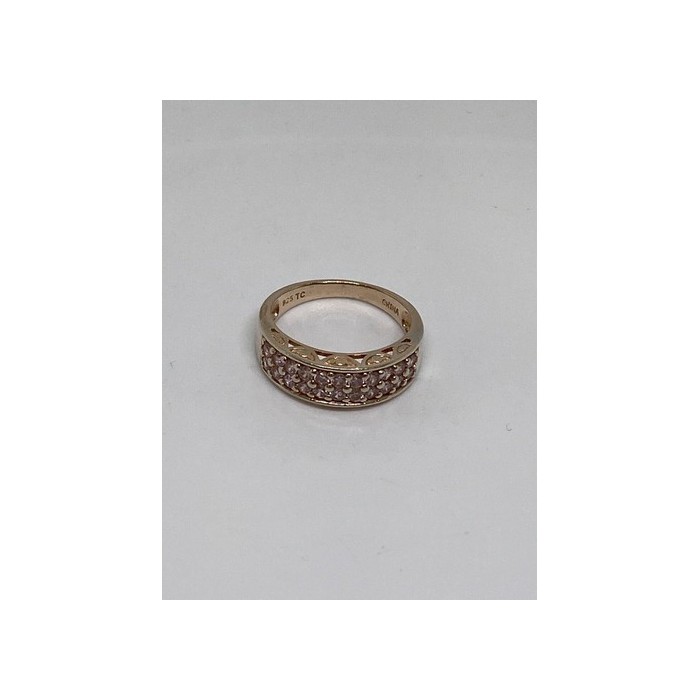 925 Sterling Silver CZ Ring Size 7.5