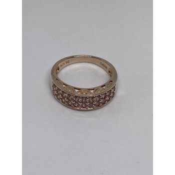925 Sterling Silver CZ Ring Size 7.5