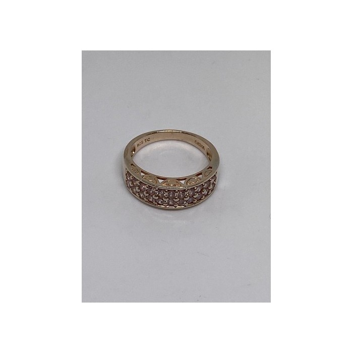 925 Sterling Silver CZ Ring Size 7.5