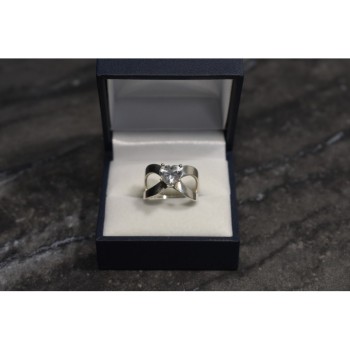 925 Sterling Silver CZ 