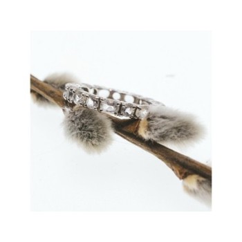 925 Sterling Silver White Beryl/goshenite Ring Size 7