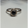 925 Sterling Silver Onyx Ring Size 7.5