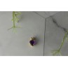 14K YELLOW GOLD AMETHYST HEART PENDANT