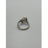 14K WHITE GOLD DIAMONDS RING SIZE 5.5