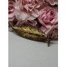 925 Sterling Silver Gold Plated Brooch
