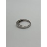14K WHITE GOLD  DIAMONDS RING SIZE 7