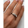 14K WHITE GOLD  DIAMONDS RING SIZE 7