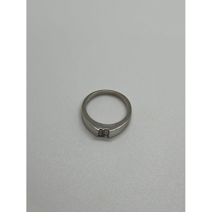 14K WHITE GOLD  DIAMONDS RING SIZE 7