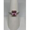 925 Sterling Silver CZ Ring Size 7.75