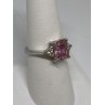 925 Sterling Silver CZ Ring Size 7.75