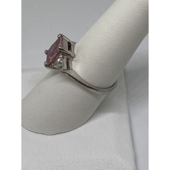 925 Sterling Silver CZ Ring Size 7.75