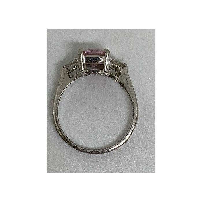 925 Sterling Silver CZ Ring Size 7.75