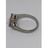 925 Sterling Silver CZ Ring Size 7.75