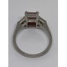 925 Sterling Silver CZ Ring Size 7.75
