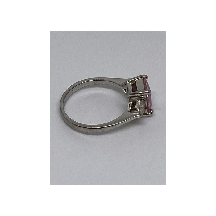 925 Sterling Silver CZ Ring Size 7.75