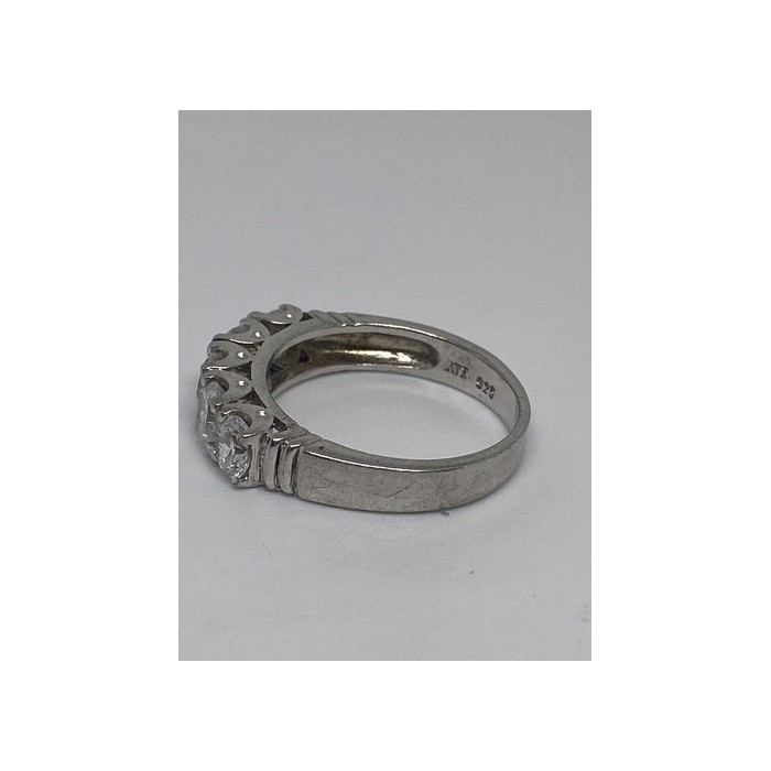 925 Sterling Silver CZ Ring Size 6