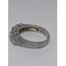 925 Sterling Silver CZ Ring Size 6