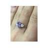 925 Sterling Silver CZ Ring Size 8