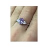 925 Sterling Silver CZ Ring Size 8