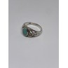 925 Sterling Silver Ring With Turquoise Size 7.75