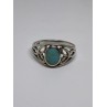 925 Sterling Silver Ring With Turquoise Size 7.75