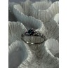 925 Sterling Silver Alexandrite Heart Ring Size 10