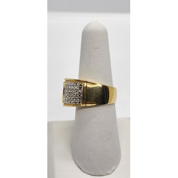 925 Sterling Silver Ruby Ring Size 7.5