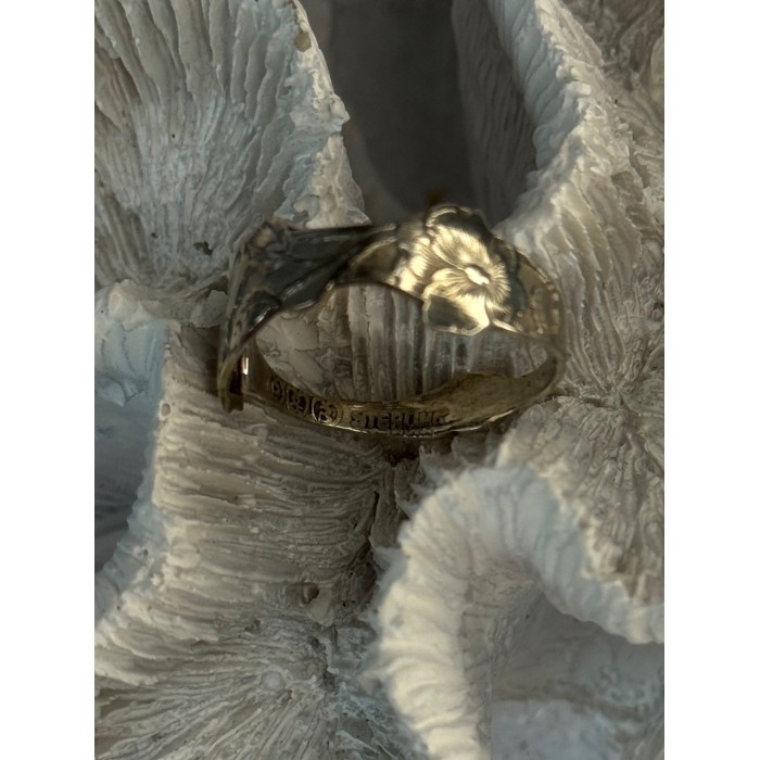 Vintage 925 Sterling Silver Ring Sizable