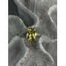 925 Sterling Silver Lemon Quartz Ring Size 8