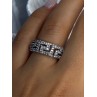 Elegant Design 925 Sterling Silver Beryl Ring Size 7.5