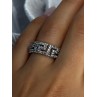 Elegant Design 925 Sterling Silver Beryl Ring Size 7.5