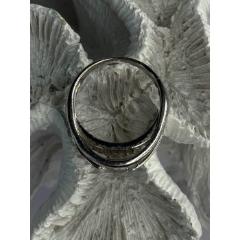 Elegant Design 925 Sterling Silver Cz Ring Size 10