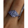 925 Sterling Silver Tanzanite Ring Size 9