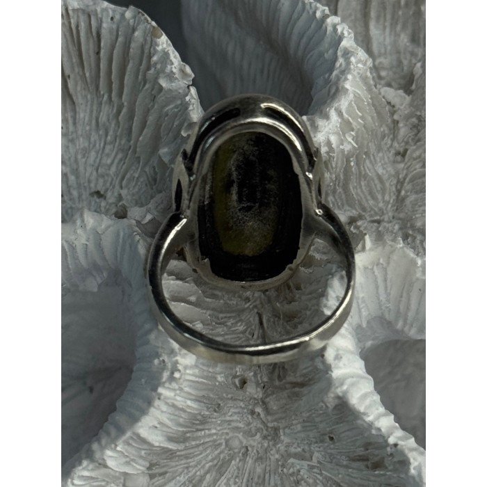 Vintage 925 Sterling Silver Onyx & Marcasite Ring Size 6.5