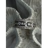 Beautiful Design 925 Sterling Silver Cz Ring Size 11
