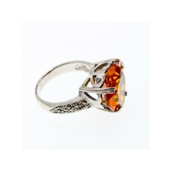 925 STERLING SILVER HELIODOR & MARCASITE 