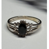 925 Sterling Silver Spinel Ring Size 8