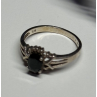 925 Sterling Silver Spinel Ring Size 8