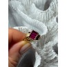 14K YELLOW GOLD RING RUBY SIZE 2.5