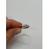 10K WHITE GOLD DIAMOND HEART  RING SIZE 6