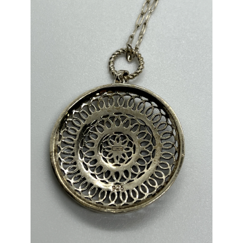 925 STERLING SILVER  MARCASITE NECKLACE