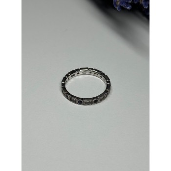 925 Sterling Silver CZ Ring Size 6.5