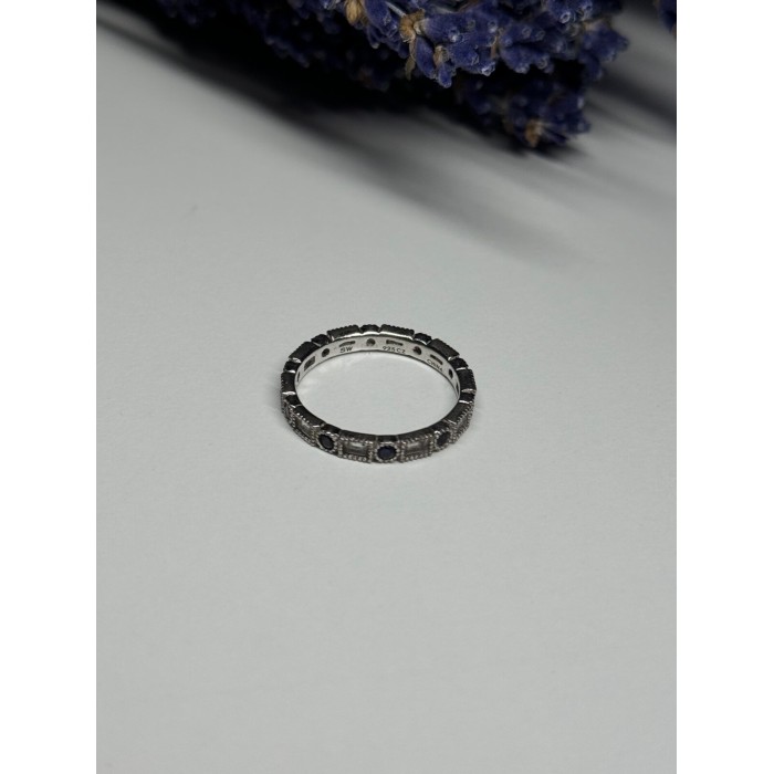 925 Sterling Silver CZ Ring Size 6.5