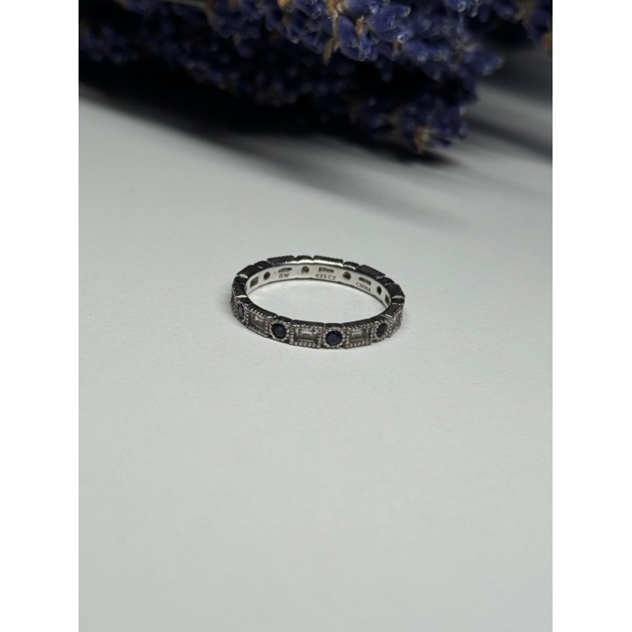 925 Sterling Silver CZ Ring Size 6.5