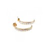 14K YELLOW GOLD DIAMONDS EARRINGS