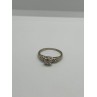 14K WHITE GOLD  DIAMONDS MATCHED PERFECTION RING SIZE 6
