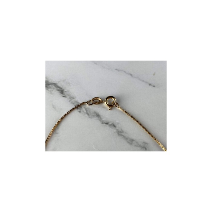 925 Sterling Silver Gold Plated Tanzanite Chain With Pendant